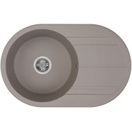 Кухонная мойка Aquaton Амира 78 1A712932AI250 Серый шелк