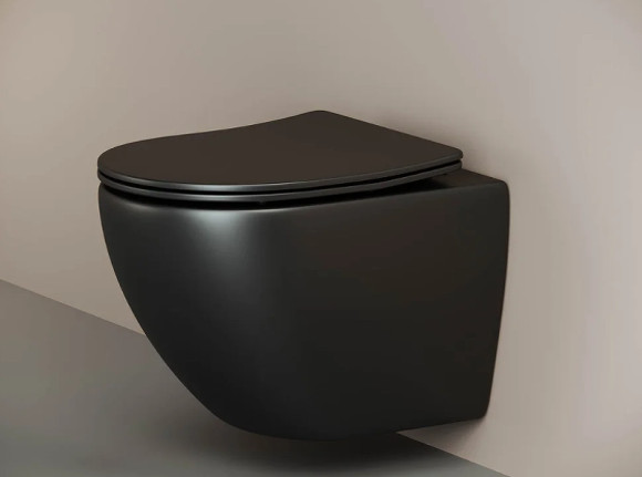 Комплект унитаза с инсталляцией Ceramicanova Metropol CN4002MB_1001CH_1000 с сиденьем Микролифт и клавишей смыва Хром