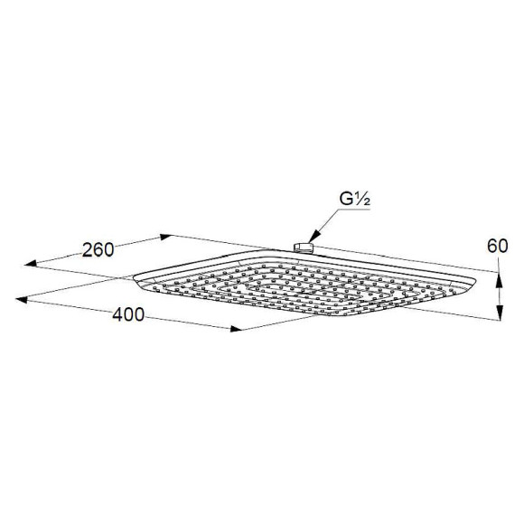 Верхний душ Kludi Freshline 6440005-00 Хром Верхний душ Kludi Freshline 6440005-00 Хром