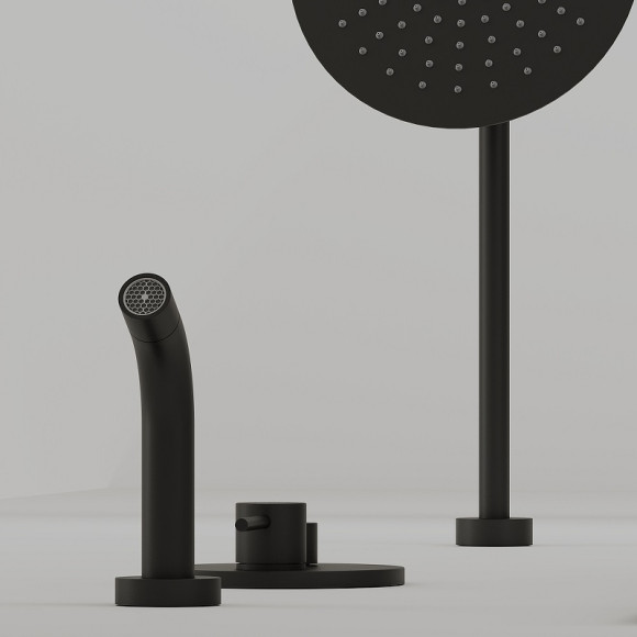 Душевая система Sancos Select SC3004MB Черная матовая