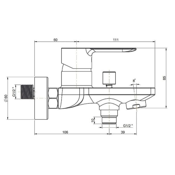 Смеситель для ванны Kerama Marazzi Sonata P4YO111B4KM Черный матовый Смеситель для ванны Kerama Marazzi Sonata P4YO111B4KM Черный матовый