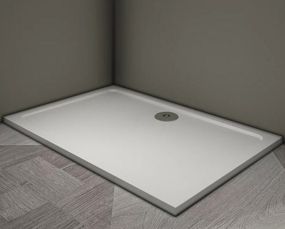 Душевой поддон из искусственного камня Veconi Tezeo 120x90 TZ09-12090PR-01-19C3 Белый