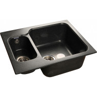 Кухонная мойка GranFest Standart GF-S615K Черная