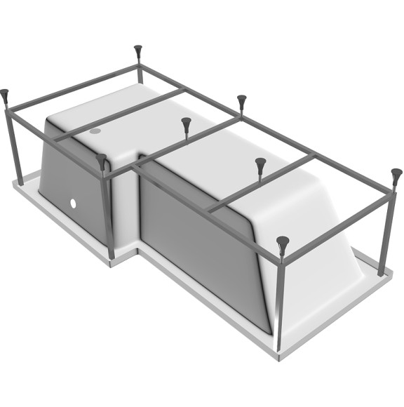 Акриловая ванна Vayer Options 165x85 R Гл000023295 без гидромассажа Акриловая ванна Vayer Options 165x85 R Гл000023295 без гидромассажа
