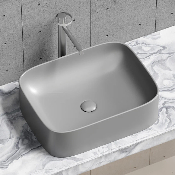 Раковина-чаша Ceramicanova Element 51 CN6052MH Антрацит матовый Раковина-чаша Ceramicanova Element 51 CN6052MH Антрацит матовый