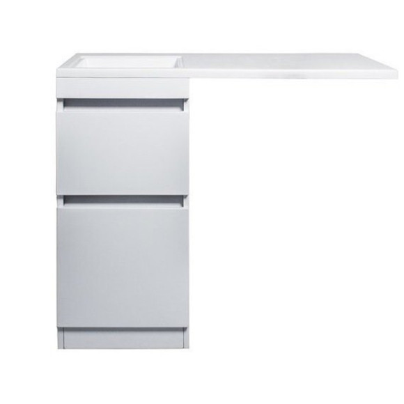 Тумба под раковину Style Line Даллас 100 Люкс Plus Белая Тумба под раковину Style Line Даллас 100 Люкс Plus Белая