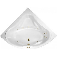 Акриловая ванна Excellent Konsul 150x150 WAEX.KON15.LINE.BR с гидромассажем