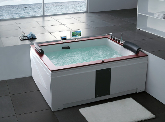 Акриловая ванна Gemy 186х151 G9052 II O R с гидромассажем Акриловая ванна Gemy 186х151 G9052 II O R с гидромассажем