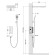 Душевая система Timo Petruma SX-5039/03SM с термостатом Черный Душевая система Timo Petruma SX-5039/03SM с термостатом Черный