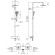 Душевая система Remer Elegance EQ32A8CPUFD25 с термостатом Хром Душевая система Remer Elegance EQ32A8CPUFD25 с термостатом Хром