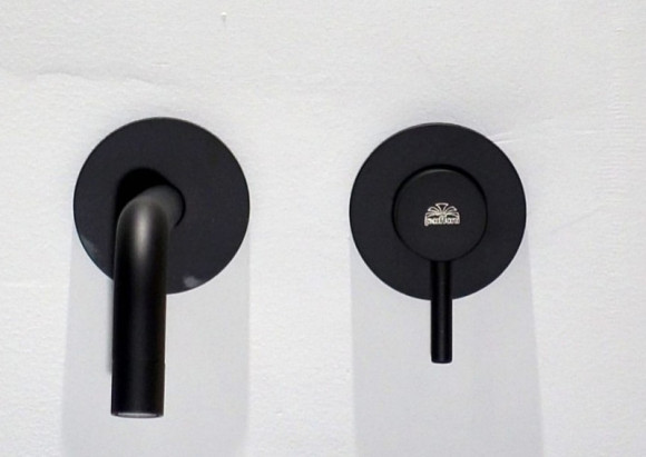 Комплект смесителей Paffoni Light KITCOL632NO007 Черный матовый