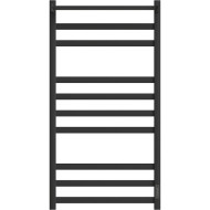 Электрический полотенцесушитель Point Меркурий PN83850PB П9 500x1000 с полкой, диммер справа Черный