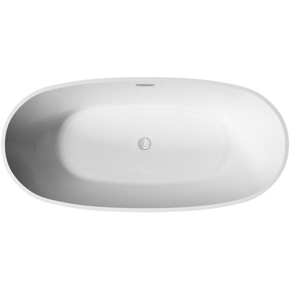 Акриловая ванна Sancos Flo 170x80 FB02 без гидромассажа Акриловая ванна Sancos Flo 170x80 FB02 без гидромассажа