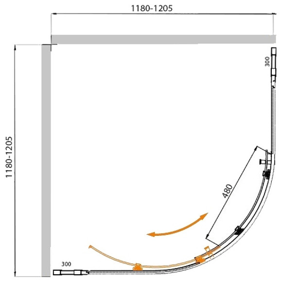 Душевой уголок Cezares Molveno 120x120 MOLVENO-R-11-90+30-C-GM-IV профиль Оружейная сталь стекло прозрачное Душевой уголок Cezares Molveno 120x120 MOLVENO-R-11-90+30-C-GM-IV профиль Оружейная сталь стекло прозрачное