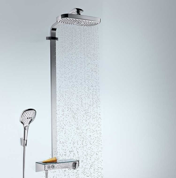 Душевая система Hansgrohe Raindance Select E 27126000 с термостатом Хром Душевая система Hansgrohe Raindance Select E 27126000 с термостатом Хром
