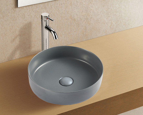 Раковина-чаша WeltWasser Elbach 3134 MDG 35 10000004516 Темно-серая матовая