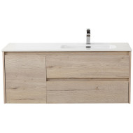 Тумба под раковину BelBagno Kraft 120 R KRAFT-1200-2C-1A-SO-RGB-R подвесная Rovere Galifax Bianco