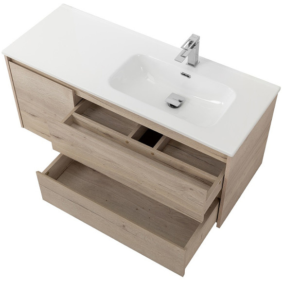 Тумба под раковину BelBagno Kraft 120 R KRAFT-1200-2C-1A-SO-RGB-R подвесная Rovere Galifax Bianco Тумба под раковину BelBagno Kraft 120 R KRAFT-1200-2C-1A-SO-RGB-R подвесная Rovere Galifax Bianco