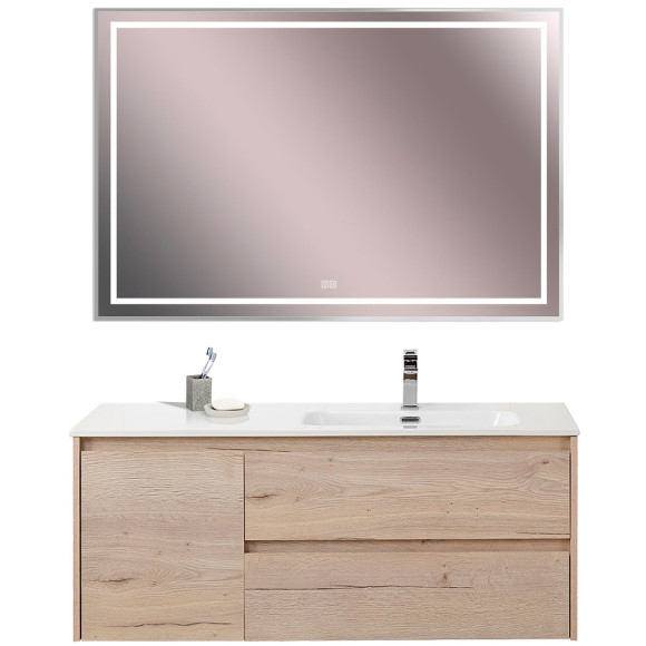Тумба под раковину BelBagno Kraft 120 R KRAFT-1200-2C-1A-SO-RGB-R подвесная Rovere Galifax Bianco Тумба под раковину BelBagno Kraft 120 R KRAFT-1200-2C-1A-SO-RGB-R подвесная Rovere Galifax Bianco