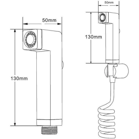 Гигиенический душ Orange HS021bk Черный Гигиенический душ Orange HS021bk Черный