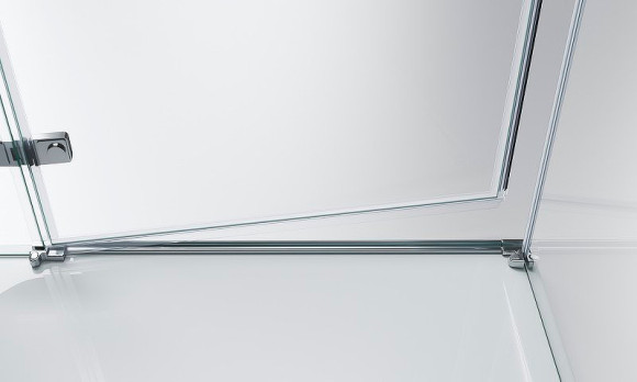 Душевой уголок BelBagno Kraft 100х90 KRAFT-AH-12-100/90-C-Cr-R профиль Хром стекло прозрачное Душевой уголок BelBagno Kraft 100х90 KRAFT-AH-12-100/90-C-Cr-R профиль Хром стекло прозрачное