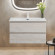 Тумба под раковину Cezares Molveno 80 MOLVENO-80-2C-SO-LB подвесная Legno Bianco