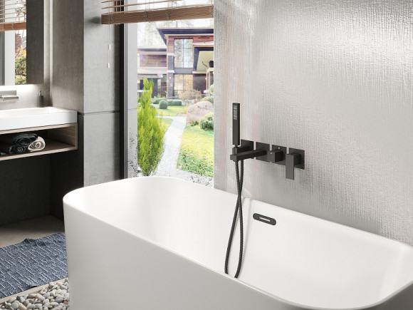 Смеситель для ванны Timo Selene 2014/03YSM Черный Смеситель для ванны Timo Selene 2014/03YSM Черный