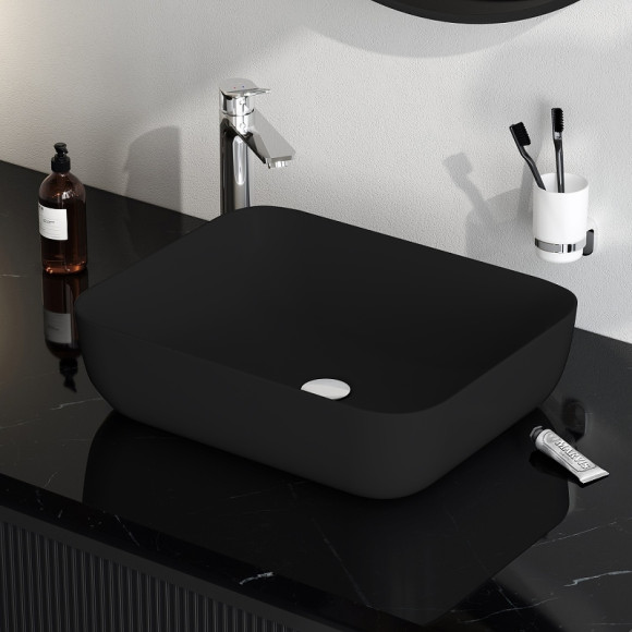 Раковина-чаша AM.PM Func 51 M8FWCC10510BM Черная матовая Раковина-чаша AM.PM Func 51 M8FWCC10510BM Черная матовая