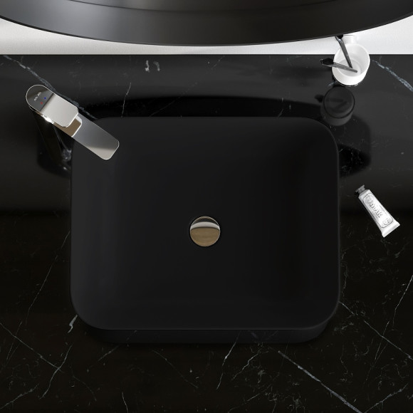 Раковина-чаша AM.PM Func 51 M8FWCC10510BM Черная матовая Раковина-чаша AM.PM Func 51 M8FWCC10510BM Черная матовая