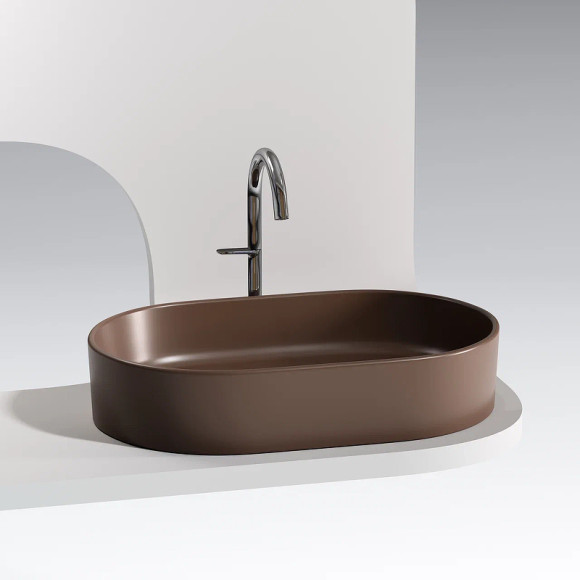 Раковина-чаша Ceramicanova Element 61 CN6048MDB Темно-коричневая матовая