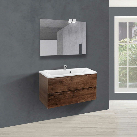 Тумба под раковину Vincea Mia 90 VMC-2MA900RW подвесная R.Wood Тумба под раковину Vincea Mia 90 VMC-2MA900RW подвесная R.Wood