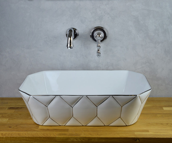 Смеситель для раковины Bronze de Luxe Tiffany 1920CR Хром