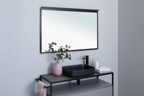 Зеркало Allen Brau Priority 100 1.31017.BB с подсветкой Черный браш Зеркало Allen Brau Priority 100 1.31017.BB с подсветкой Черный браш