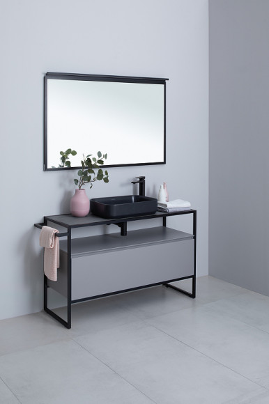 Зеркало Allen Brau Priority 100 1.31017.BB с подсветкой Черный браш Зеркало Allen Brau Priority 100 1.31017.BB с подсветкой Черный браш