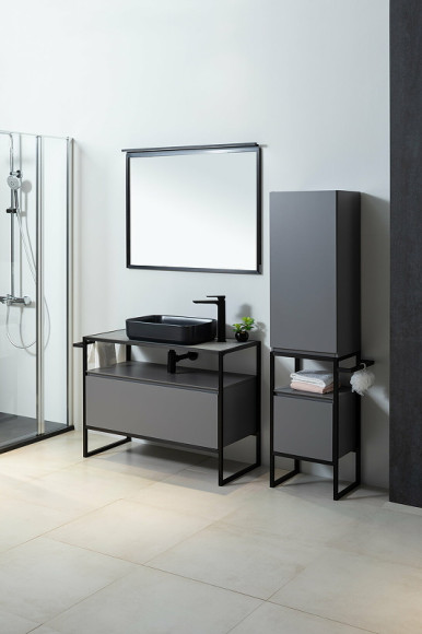 Зеркало Allen Brau Priority 100 1.31017.BB с подсветкой Черный браш Зеркало Allen Brau Priority 100 1.31017.BB с подсветкой Черный браш