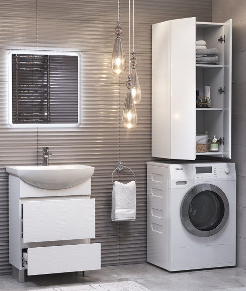 Подвесной шкаф Vigo Wing 50 sh.WIN.50.2Dбелый Белый