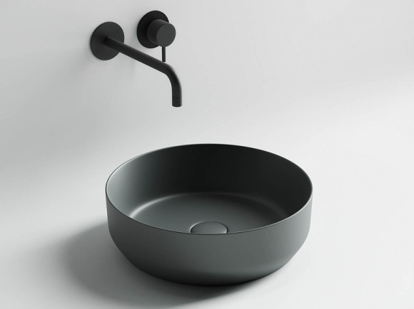 Раковина-чаша Ceramicanova Element 39 CN6022MDH Темный антрацит матовая Раковина-чаша Ceramicanova Element 39 CN6022MDH Темный антрацит матовая