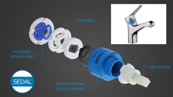 Смеситель для раковины Gappo G36 G1036 Хром