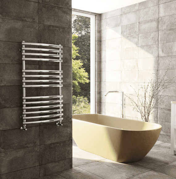 Водяной полотенцесушитель Terminus Капри П19 500х1400 4670078530660 Хром, нижнее подключение, G 1/2" ВР, с комплектом вентилей Водяной полотенцесушитель Terminus Капри П19 500х1400 4670078530660 Хром, нижнее подключение, G 1/2" ВР, с комплектом вентилей