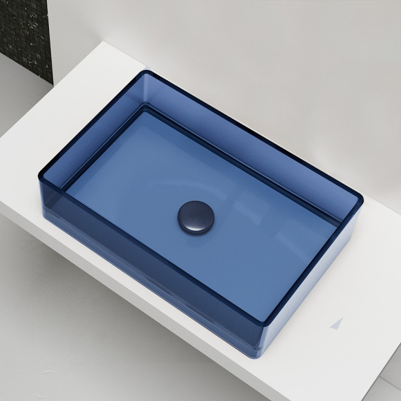 Раковина-чаша Abber Kristall 60 AT2803Saphir Синяя Раковина-чаша Abber Kristall 60 AT2803Saphir Синяя