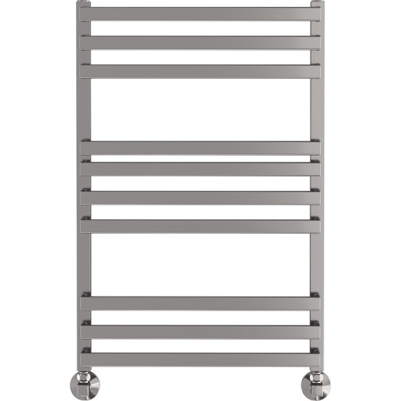 Водяной полотенцесушитель Terminus Рид П10 500х800 4670078513434 Хром, нижнее подключение, G 1/2" ВР, с комплектом вентилей