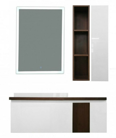 Полка Эстет Malibu 20 ФР-00007134 Темное дерево