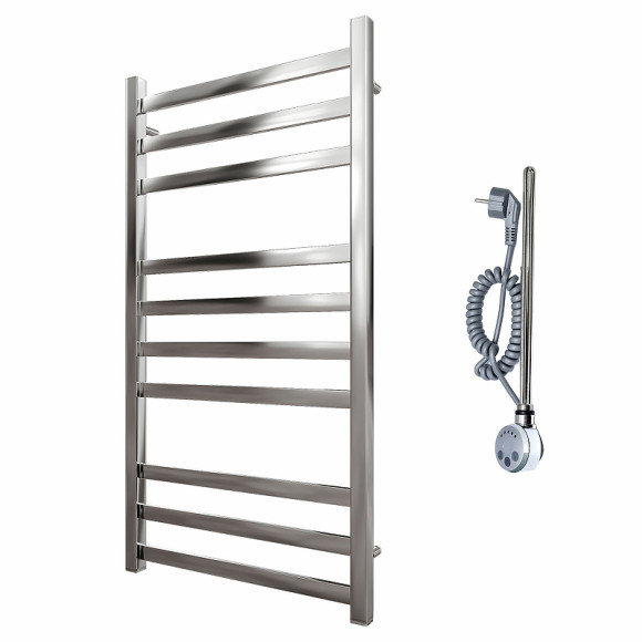 Электрический полотенцесушитель Point Меркурий PN83150E П10 500x1000 левый/правый Хром Электрический полотенцесушитель Point Меркурий PN83150E П10 500x1000 левый/правый Хром