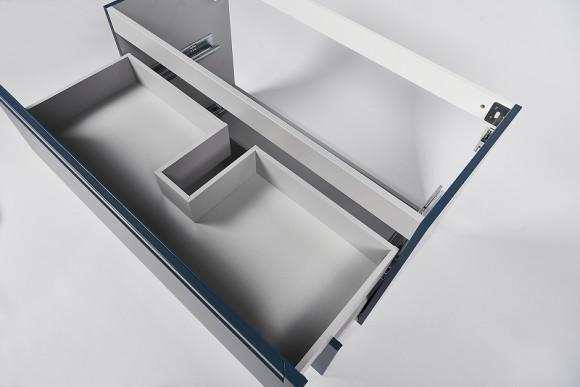 Тумба под раковину Inda Piccadilly 80 B174050LCBD подвесная Blu Denim Тумба под раковину Inda Piccadilly 80 B174050LCBD подвесная Blu Denim