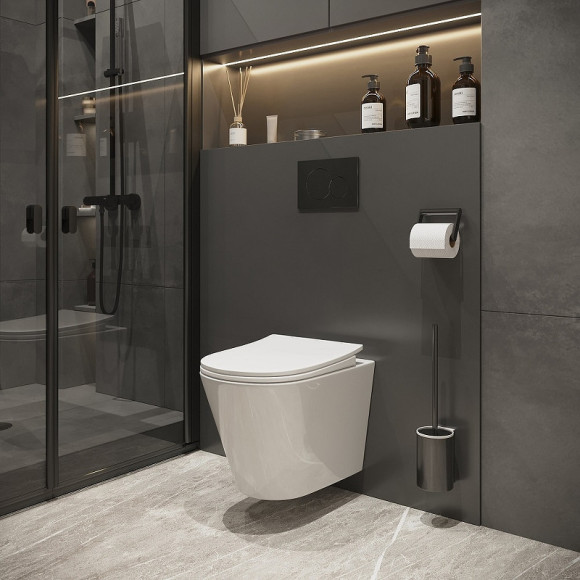 Унитаз Niagara Vista NG-9302 подвесной с сиденьем Микролифт Унитаз Niagara Vista NG-9302 подвесной с сиденьем Микролифт