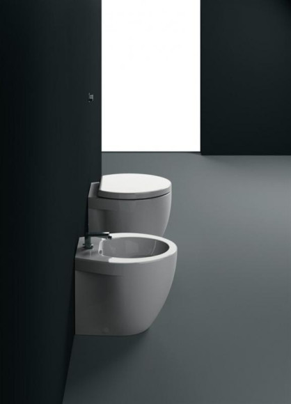 Биде GSI Modo 53 7763111 белое глянцевое