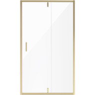 Душевая дверь Niagara Nova 120 NG-43-12AG профиль Холодное золото стекло прозрачное