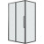 Душевой уголок Grossman Cosmo 110х90 120.K33.02.1190.21.02 профиль Черный матовый стекло шиншилла