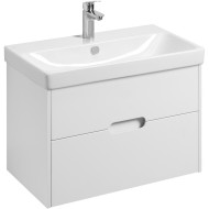 Тумба с раковиной Aquaton Оливия 80 1A2831K0OL010 подвесная Белая матовая