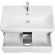 Тумба с раковиной Aquaton Оливия 80 1A2831K0OL010 подвесная Белая матовая
